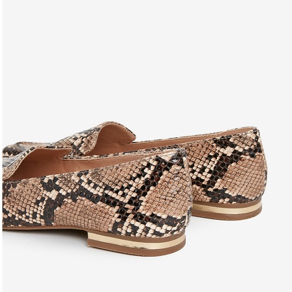 Designer Snakeskin Loafers - Picture 3 of 3